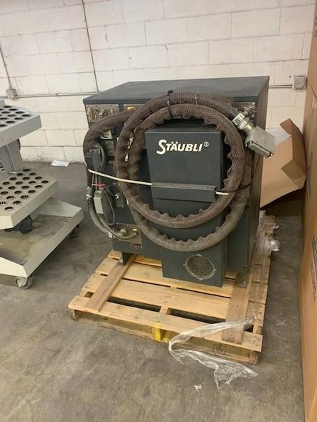 Staubli Model RX60 Robot with CS7B Control, Manufacture Date 2000 - offered as is.