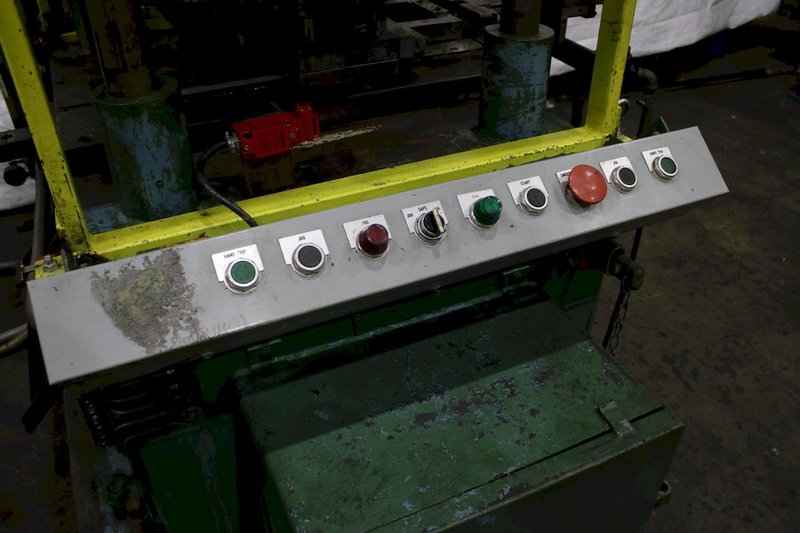 60 TON TISHKEN  4 POST CUTOFF PRESS: STOCK #73911