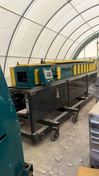 Jobsite PS 800 STEEL STUD Rollformer, 2019 – Dimpling, De-Coiler, Crane