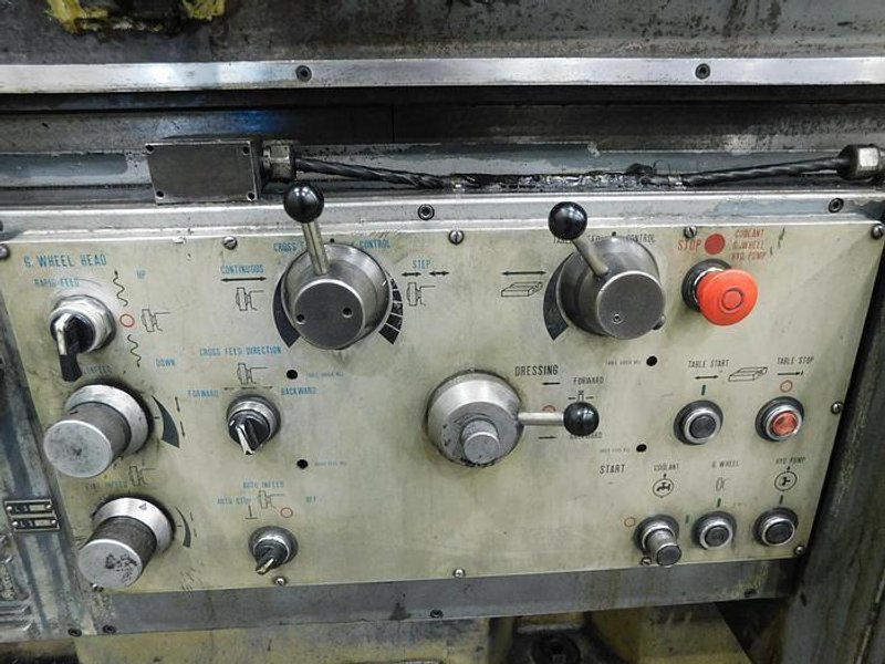 20&quot; X 120&quot; OKAMOTO PSG-305 HYDRAULIC SURFACE GRINDER WITH INCREMENTAL DOWN FEED