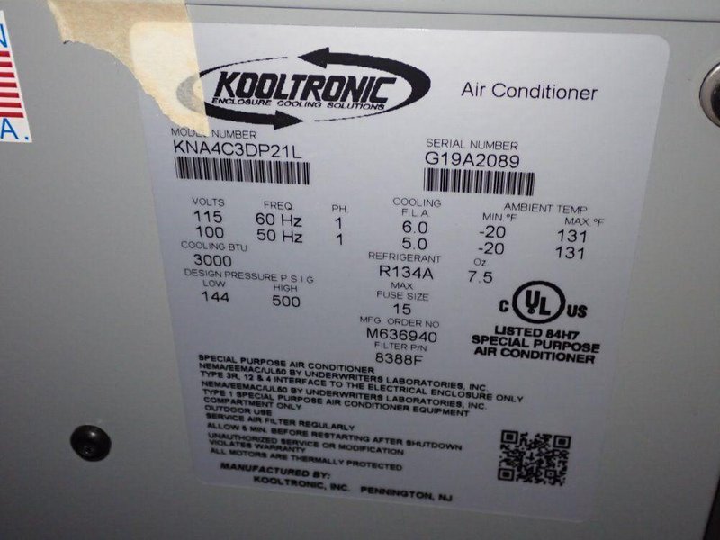 KOOLTRONIC AIR CONDITIONER  -  KNA4C3DP21L