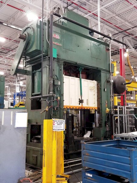 600 Ton Bliss Straight Side Double Crank Press