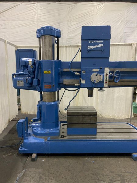 5' X 11" GIDDINGS &amp; LEWIS CHIPMASTER RADIAL ARM DRILL: STOCK #80789