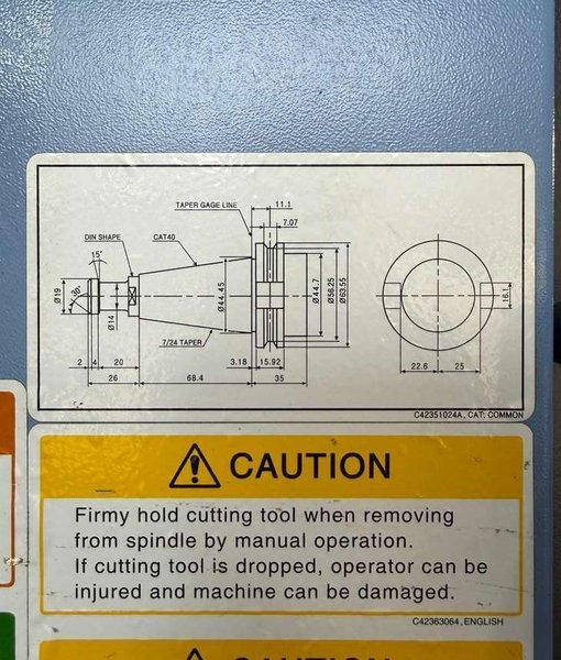 Doosan DNM-500 CNC Vertical Machining Center – TSC Mill