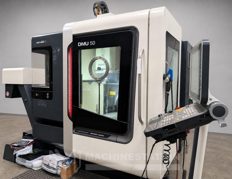 DMG Mori DMU 50 5-Axis CNC Universal Machining Center – 18,000 RPM Mill
