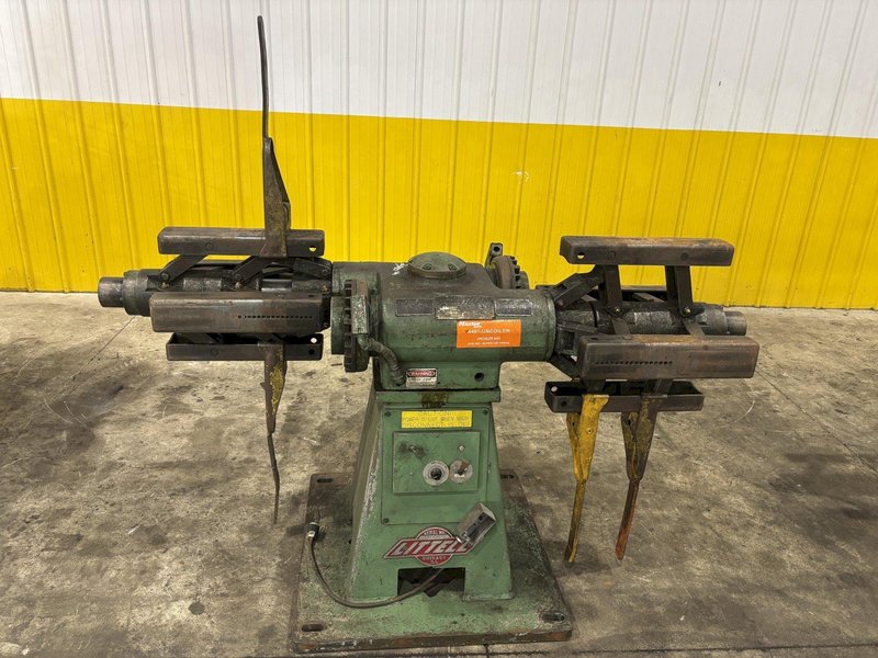 2,000 LBS X 12&quot; LITTELL MODEL #20-12 DOUBLE END PULL OFF UNCOILER COIL REEL: STOCK #23715