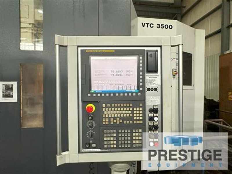 Gidding &amp; Lewis VTC-3500 CNC Vertical Boring Mill