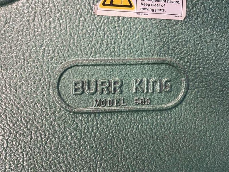 BURR KING 2 HP BENCHTOP BELT SANDER  -  960