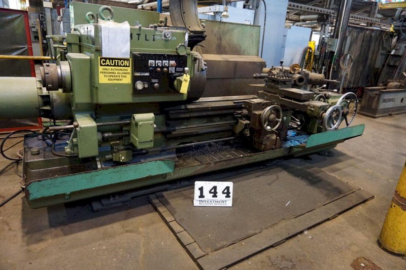 3A WARNER &amp; SWASEY SADDLE TYPE TURRET LATHE: STOCK #73423