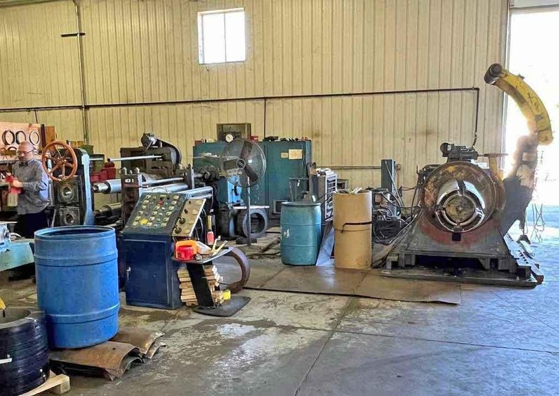 48" x 7.00" x 25,000# Wean Slitting Line STOCK#3216