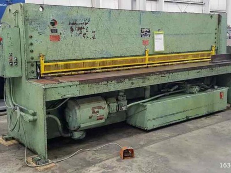 HTC Model U37-12 3/8&quot; x 12&#039; Hydraulic Power Squaring Shear