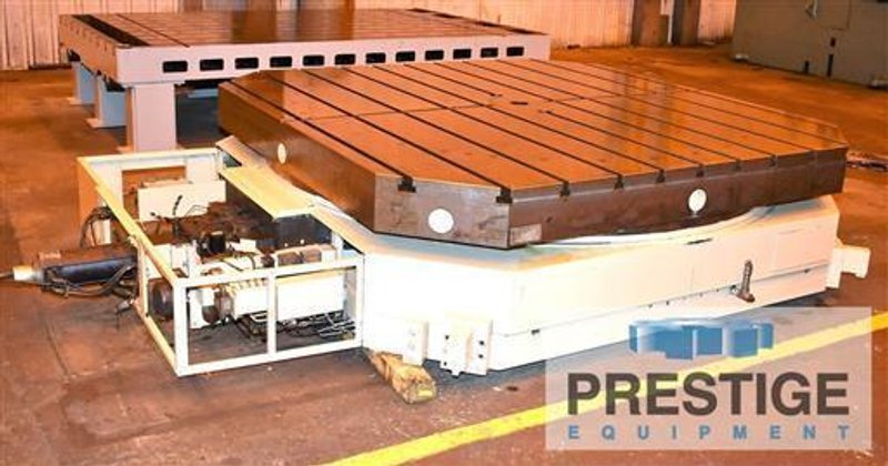 Giddings &amp; Lewis Model 360C 120&quot; x 120&quot; B-Axis CNC Rotary Table