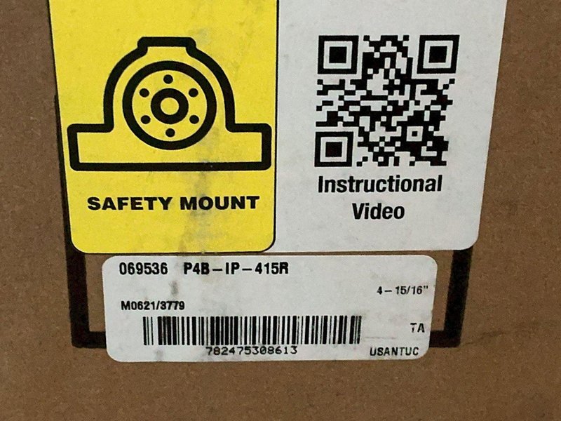DODGE 4-15/16" BORE PILLOW BLOCK ROLLER BEARING UNIT  -  P4B-IP-415R