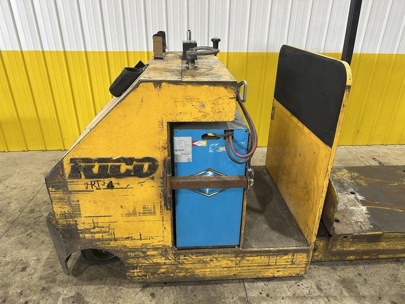 15,000 LBS RICO MODEL #PLR-DD-AR-150 ELECTRIC DIE CART PALLET TYPE FORKLIFT: STOCK #22190