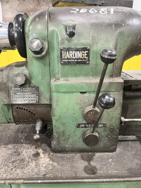 11" x 18" HARDINGE MODEL HLV-H HIGH PRECISION TOOLROOM LATHE: STOCK #20681