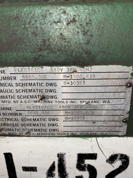 36" ASC POWERED COIL FEEDER: STOCK #16975