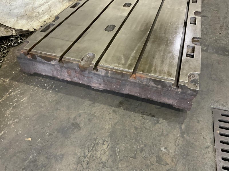 192" X 60" T-SLOTTED FLOOR PLATE: STOCK #81415