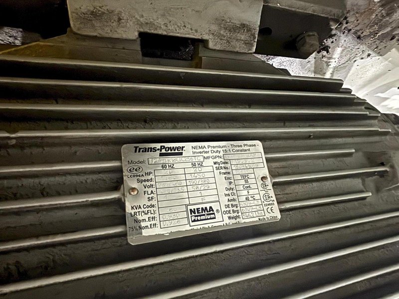 100 TON ROLLFORM INC HYDRAULIC 4 POST CUTOFF &amp; POWER UNIT, 12&quot; STROKE: YOBRO #24328