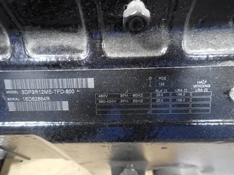 EMERSON REFRIGERATING COMPRESSOR  -  3DP3R12ME-TFD-800