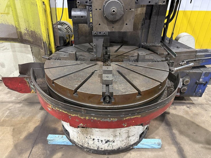54" SCHIESS-FRORIEP VERTICAL TURRET LATHE (VTL), 66" TOTAL SWING: STOCK #18177