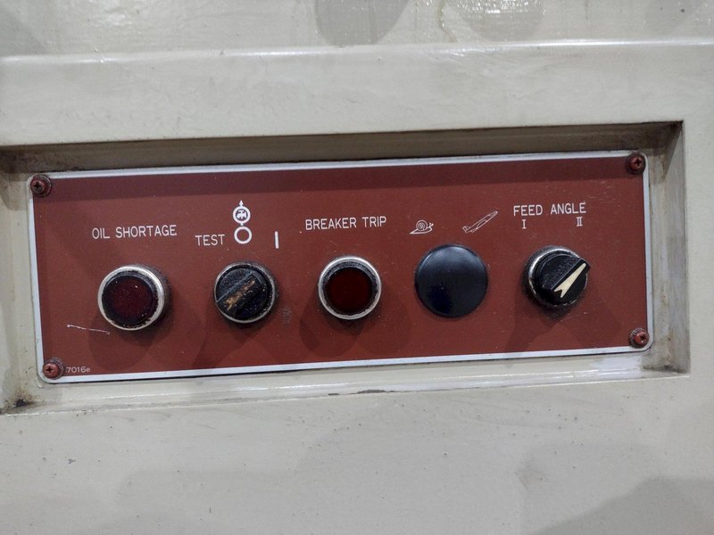 15&quot; X .125&quot; AIDA MODEL #LFS-40R STRAIGHTENER &amp; SERVO COIL STRIP FEEDER: STOCK #20565