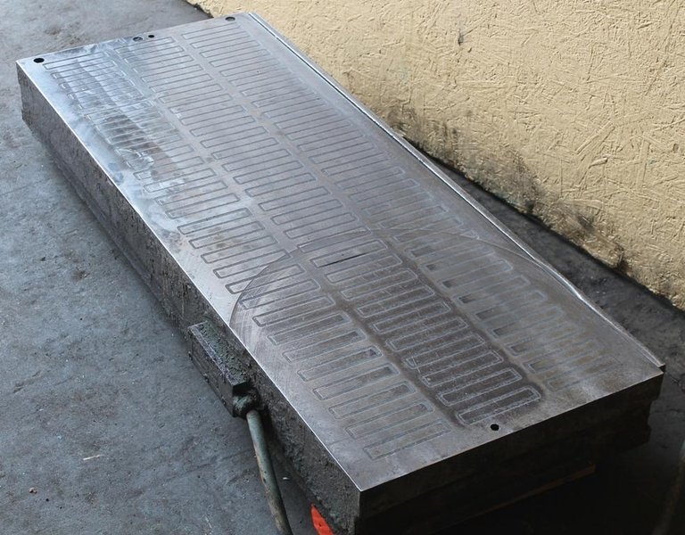 18&#039; X 48&#039; X 4-3/4&#039; ELECTRO MAGNETIC CHUCK:  STOCK #62265