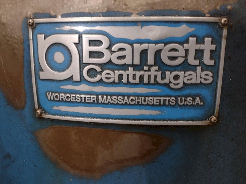 BARRETT MODEL #401 CHIP SPINNER CENTRIFUGE WITH CHIP BASKETS: STOCK #23706