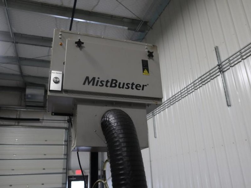 MistBuster Mist Collector on Adjustable Height Stand, Single Phase- Auction Item