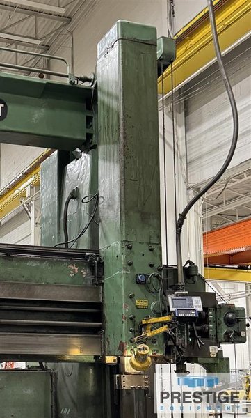 Rafamet 126&quot; Vertical Boring Mill, 2-Rams, Side Head