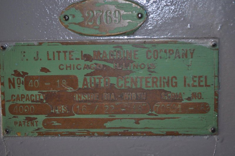 4000 LB X 18" LITTELL UNCOILER