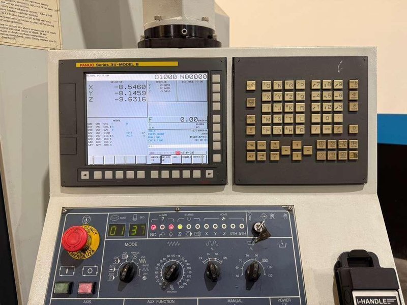 Yama Seiki AF-1060 CNC Vertical Machining Center – 12000 RPM TSC Mill