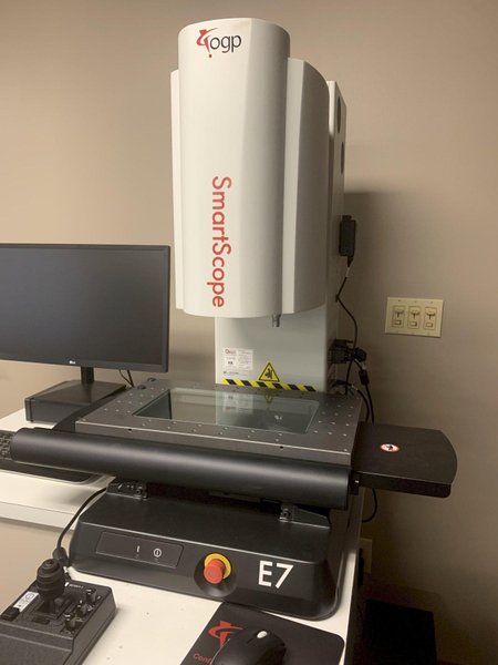 OGP SmartScope E7 Benchtop Fully Automatic 3-Axis Video Metrology System