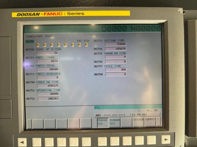 2013 Doosan Puma 400MB CNC Lathe (#5932)