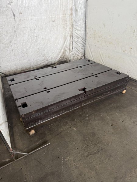 60" X 90" X 14" T-SLOTTED FLOOR PLATE. STOCK # 0632121
