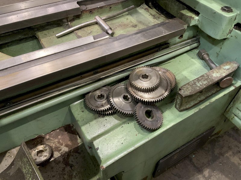 32" X 120" TIME MASTER GAP BED ENGINE LATHE: STOCK #80209