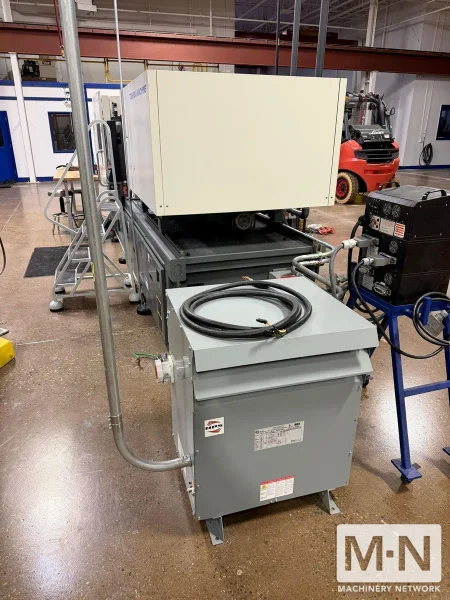 250 TON 12.7 OZ TOSHIBA MODEL EC250SXIIV70-U48-8A ELECTRIC INJECTION MOLDING MACHINBE MFG 2019