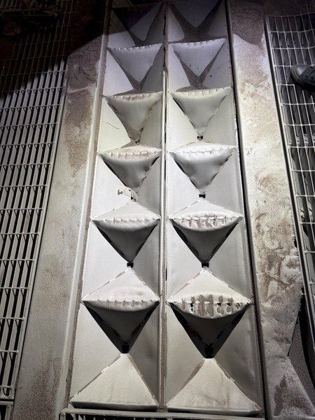 7' X 14' X 8' CLEMCO BLAST ROOM. STOCK #0431826