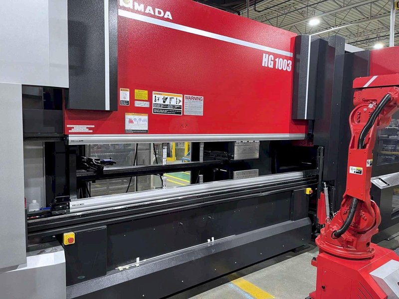 2017 Amada HG1003ARS Hydraulic CNC Press Brake (#5229)