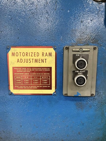 60/90 Ton Chicago Dreis &amp; Krump Press Brake, 1980