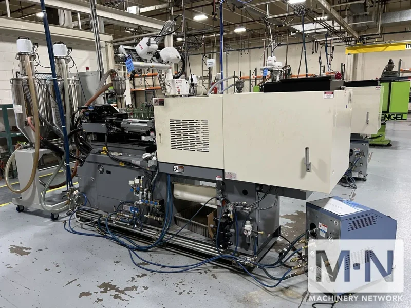 121 TON 4.3 OZ NISSEI MODEL FNX110III-12A INJECTION MOLDING MACHINE MFG 2018