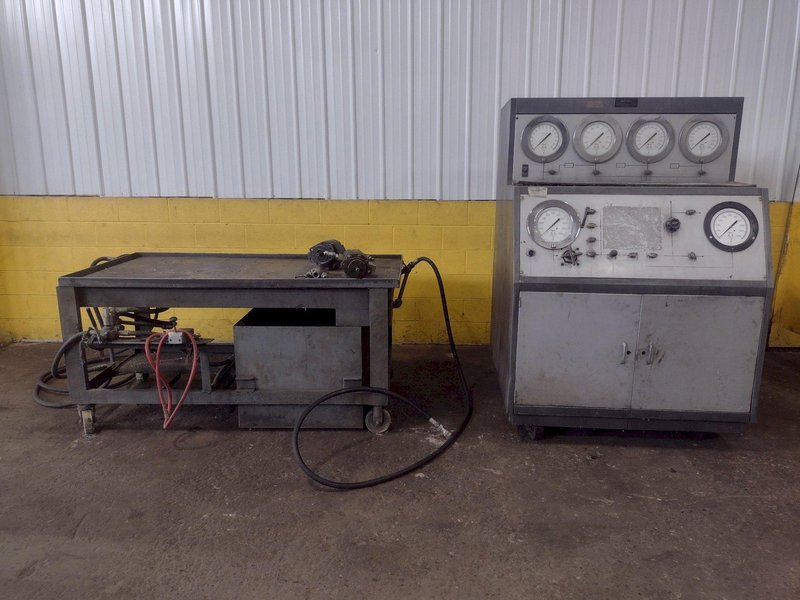 THOMPSON HYDRAULIC CYLINDER / PUMP TEST BENCH SYSTEM: STOCK #16585