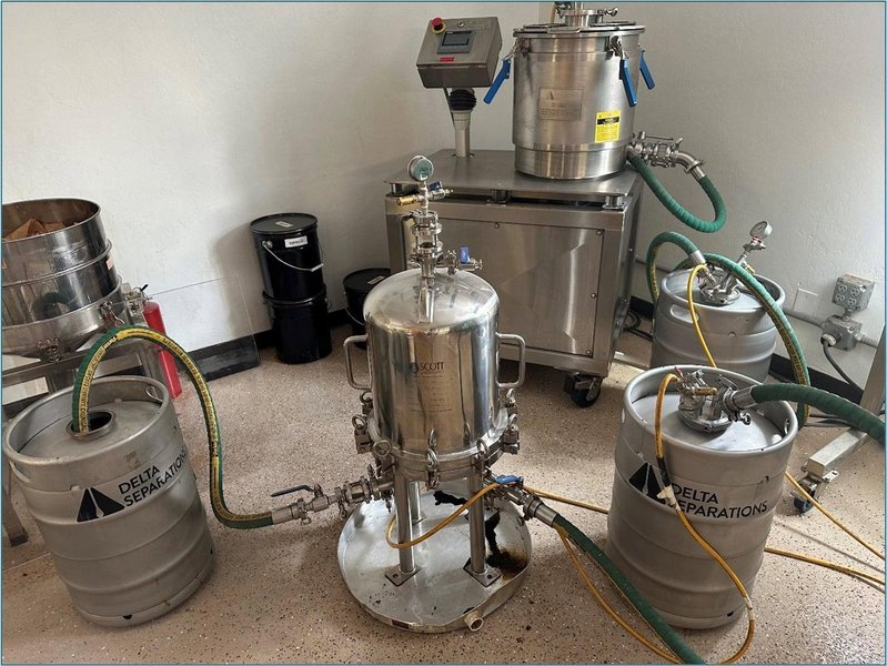 Delta Separations CUP-15 Cold Ethanol Extraction System, 2019