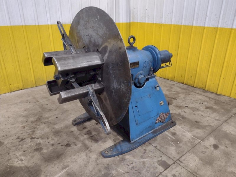 6,000 LB X 24&quot; LITTELL MODEL #60-24 PULL OFF COIL REEL UNCOILER, HYDRAULIC EXPANSION: STOCK #23703