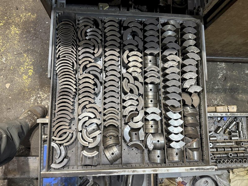 WARNER &amp; SWASEY ASSORTED COLLET PADS / HOLDERS : STOCK #23547