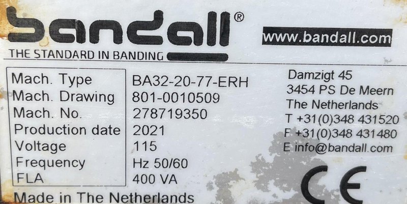 Bandall's BA23-20 Stand Alone 75mm &amp; Novex PEM Thermal Printer - Conversion Kit to 48mm