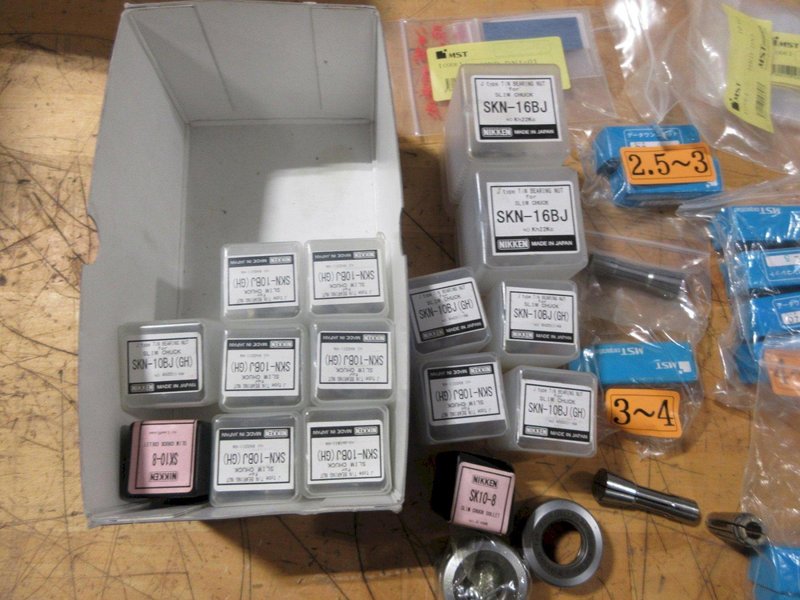 MST &amp; Nikken - Double Angle Split Collets - Assorted- Auction Item