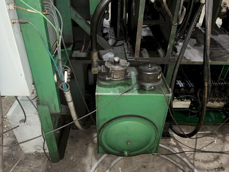 6" x 6" x 1/2" CONTROLLED AUTOMATION MODEL #ABL-74 AUTOMATIC ANGLE PUNCH &amp; SHEAR LINE: STOCK #24935