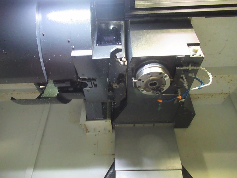 Doosan Mynx 6500/40 CNC Vertical Machining Center with Doosan-Fanuc i Series CNC Control,  30-ATC Thru Spindle Coolant, 12,000 RPM, CAT 40,- Auction Item