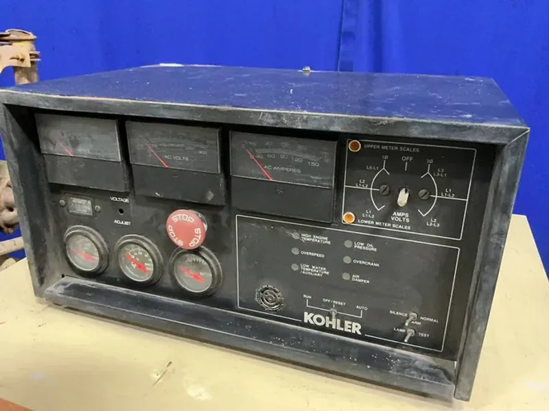 KOHLER 30 KW DIESEL GENERATOR   -  30RZ82