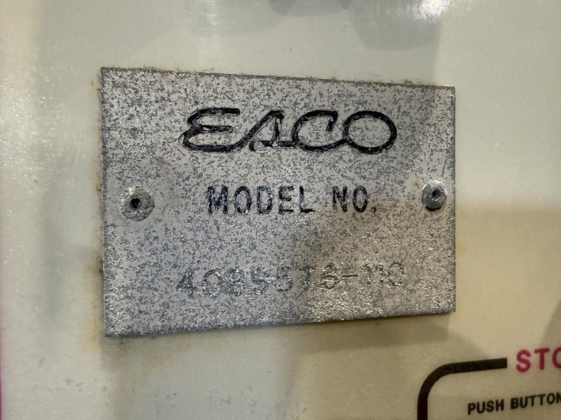 500 TON ESCO MODEL MARK-150 HYDRAULIC CABLE SWAGING PRESS: YOBRO #25199